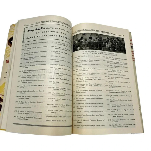 Canadian National Exhibition CNE 1948 Official Souvenir  Catalogue Program - Picture 4 of 12